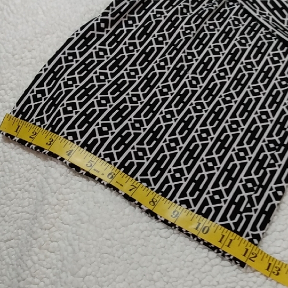 Susan Graver Geometric Print Wide Leg Stretch Palooza Pants Women's Size XL - Picture 10 of 10